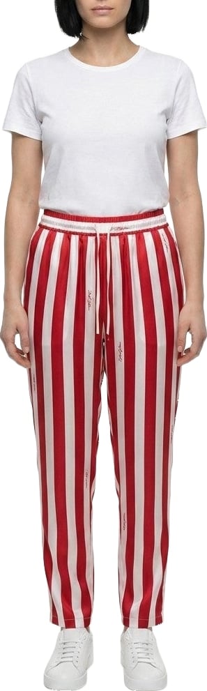 Dolce & Gabbana Bicolor Silk Casual Pants