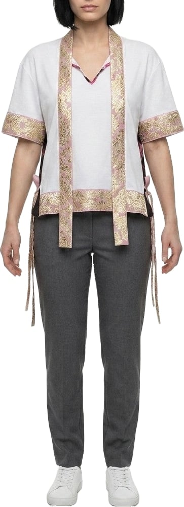 Dolce & Gabbana White Elastane T-Shirt