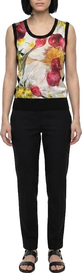 Dolce & Gabbana Multicolor Cotton Tank Tops