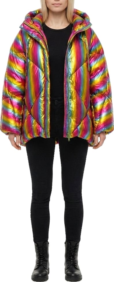 Dolce & Gabbana Multicolor Polyamide Parka