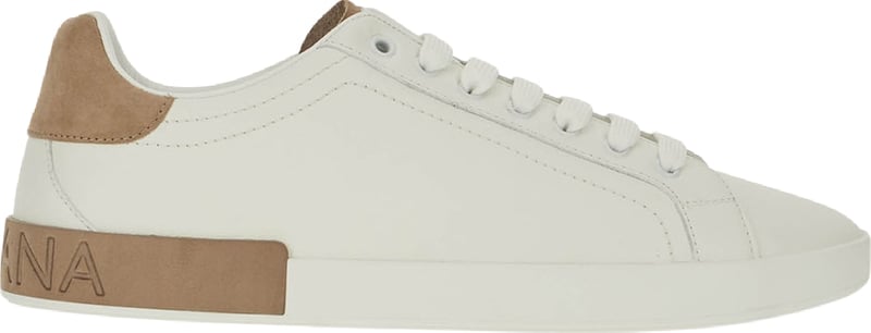 Dolce & Gabbana White leather Portofino sneakers