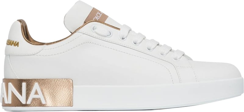 Dolce & Gabbana Portofino Leather Sneakers