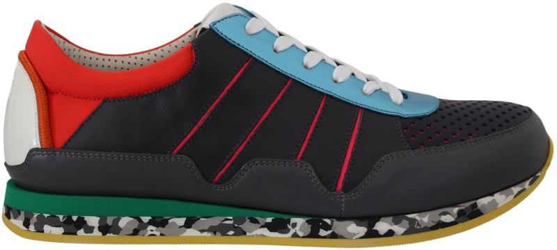 Dolce & Gabbana Multicolor Sport Low Top Shoes Sneakers