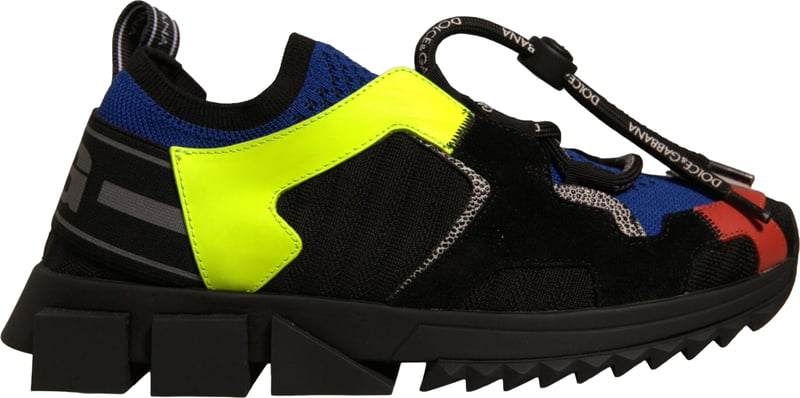 Dolce & Gabbana Multicolor Low Top Sorrento Sneakers Shoes