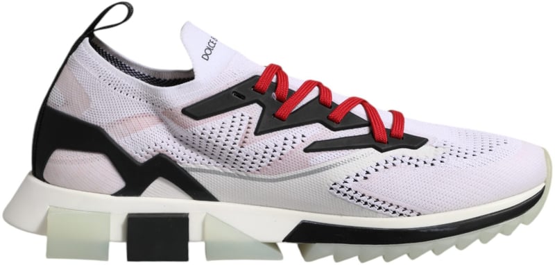 Dolce & Gabbana White SORRENTO Sport Stretch Sneakers Shoes