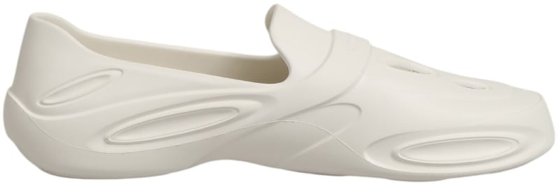 Dolce & Gabbana White Rubber Slides Low Top Sneakers Shoes