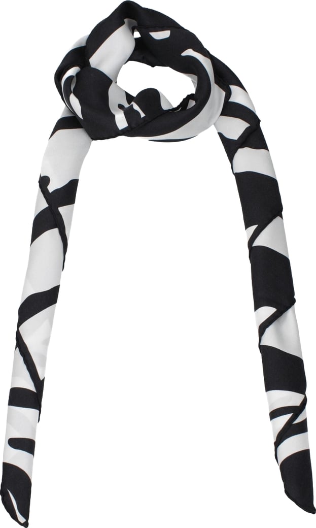 Dolce & Gabbana Black Silk Foulard