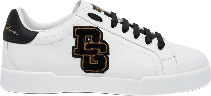 Dolce & Gabbana Portofino Patch Men's Sneakers White