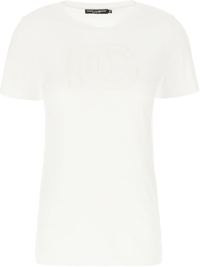 Dolce & Gabbana White cotton t-shirt