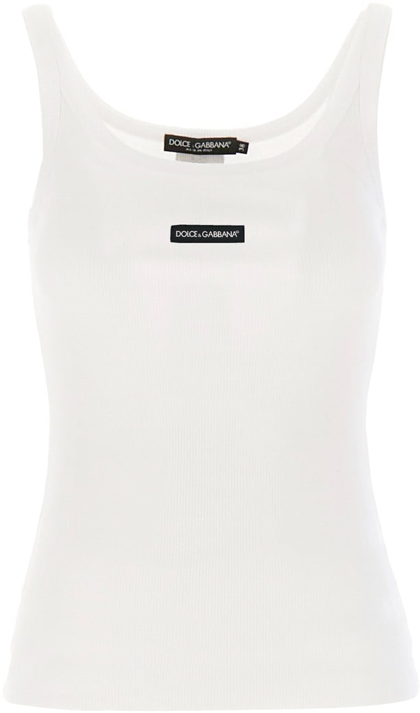 Dolce & Gabbana White cotton top