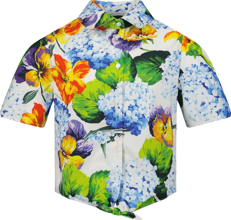 Dolce & Gabbana Kinder Meisjes Overhemd Groen
