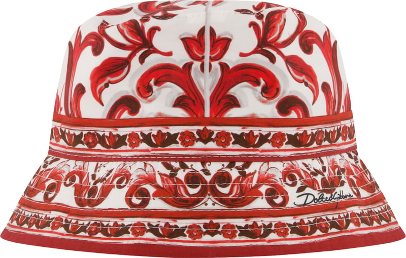 Dolce & Gabbana Kinder Jongens Hoed In Rood