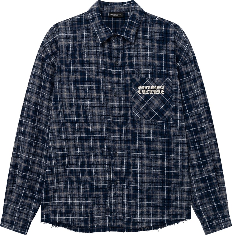 Heren Overhemd met klassieke pasvorm Blauw