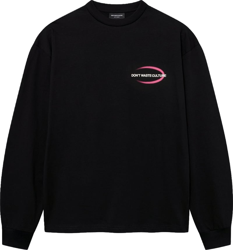 Heren Tavi Longsleeve-Black Zwart