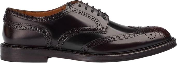 Doucal's Brown Leather Oxfords And Derbies