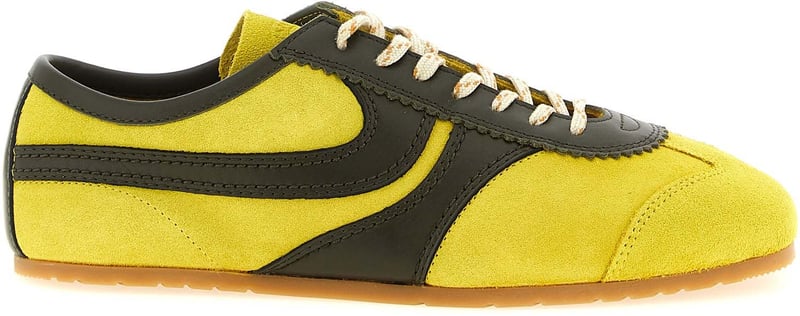 Dries Van Noten Multicolor Calfskin Sneakers