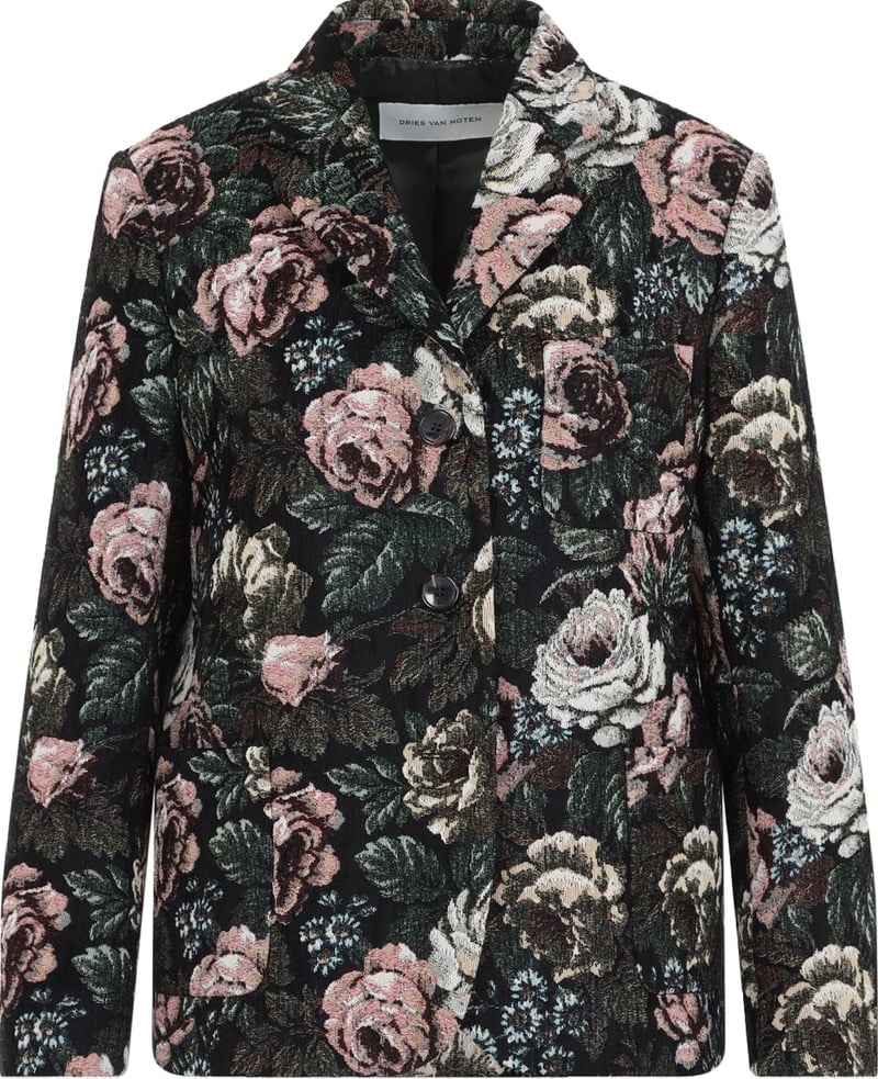 Dries Van Noten Brea Jacquard Jacket