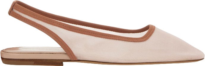 Fabric Slingback Sandals