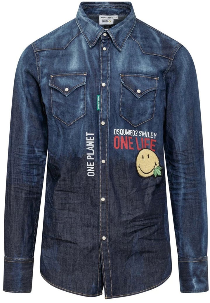 Dsquared2 x Smiley Denim Shirt