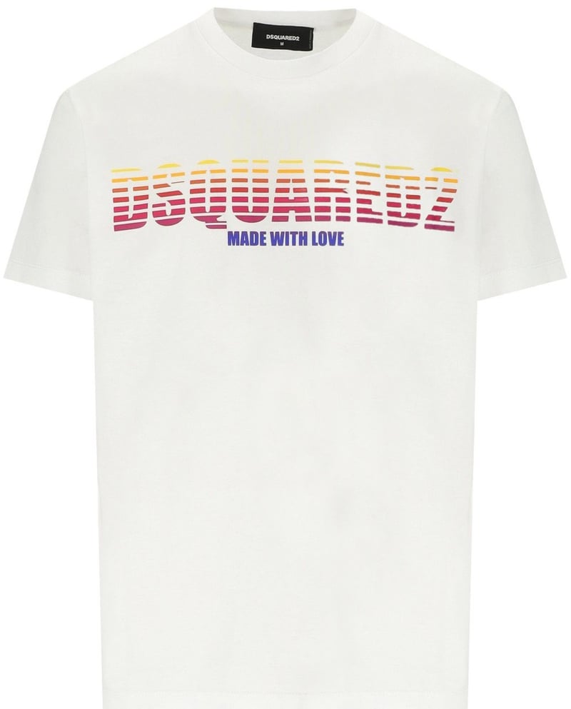 Cool Fit Made With Love White T-shirt White