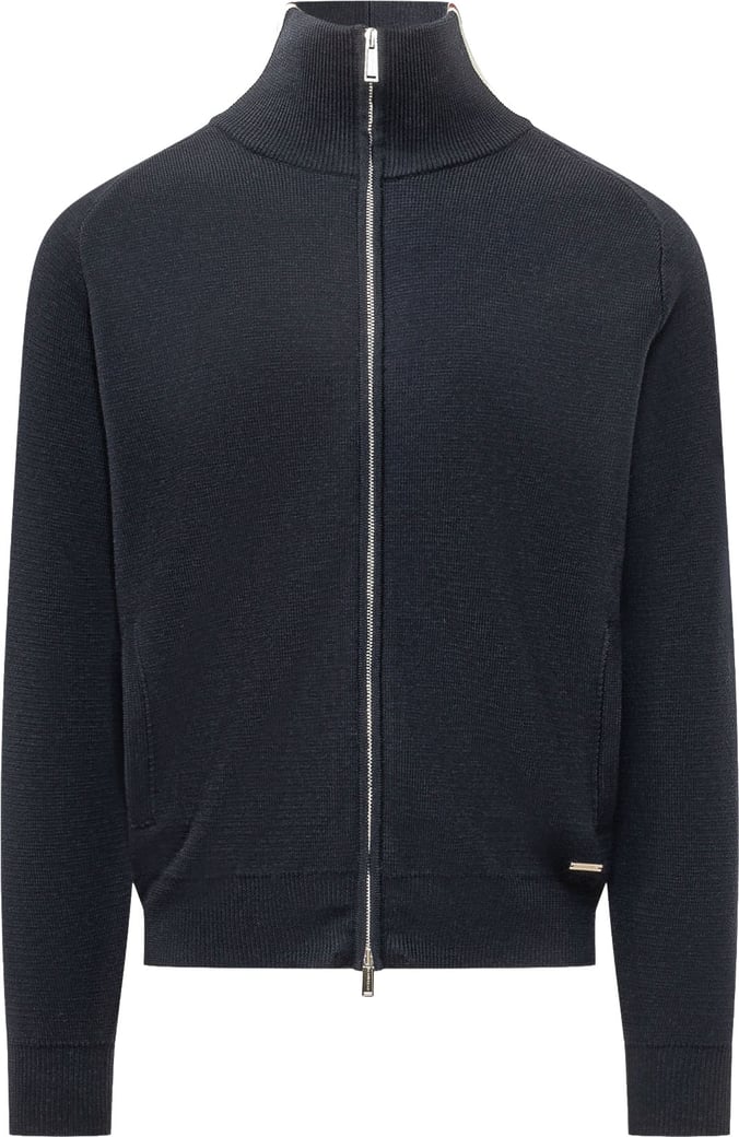 Maglia a Collo Alto con Zip
