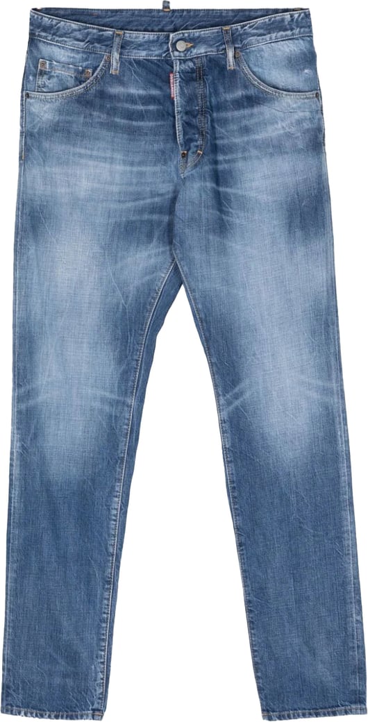 Mid blauwe jeans