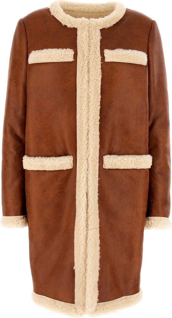 Dsquared2 Brown eco shearling jacket