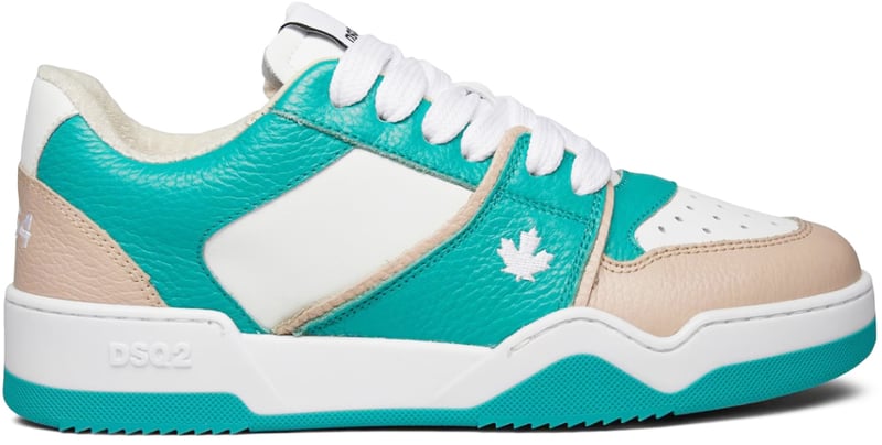 Spiker Leaf Logo Sneakers