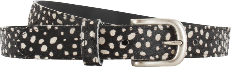 DSTRCT - riem met hairon stippenprint
