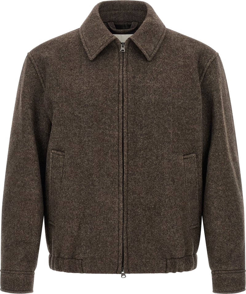 Dunst Mélange Brown Wool Jacket
