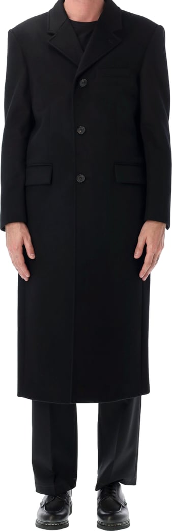 Single Breast Coat Nero