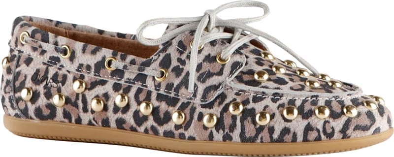 DWRS Latty leopard big studs sand