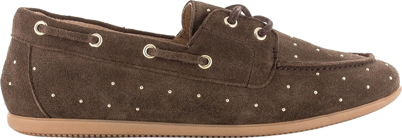 DWRS label Latty small studs dark brown