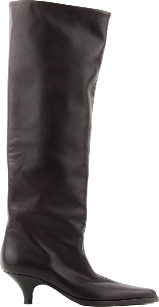 Sharp Boot Long Brown