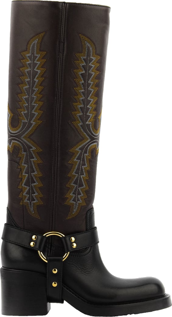 Iconic Boot Black Brown