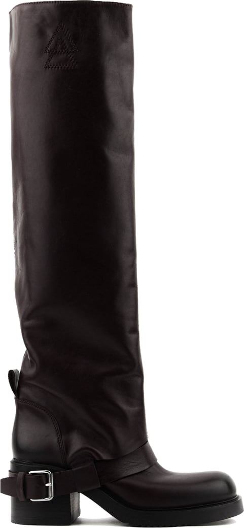 Hooded Biker Bordo