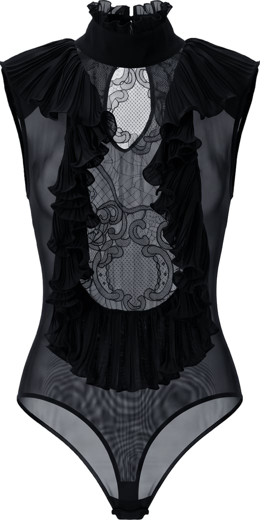 Body with lace details