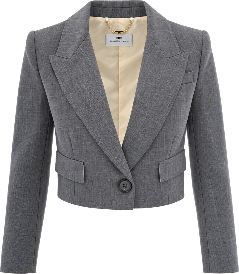 Jackets Grigio Melange