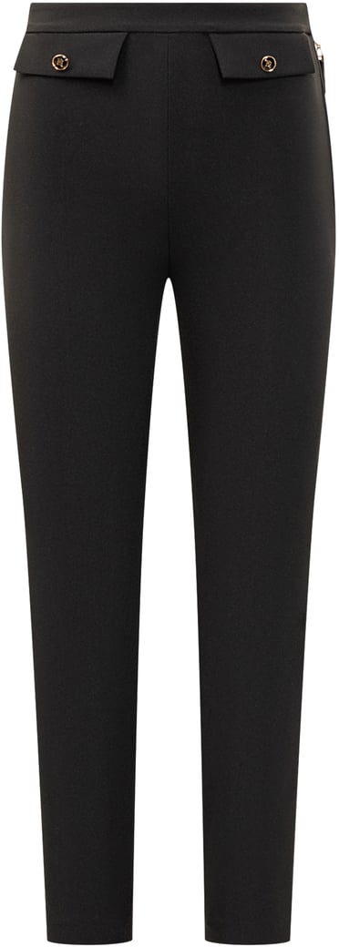 Pantaloni skinny neri Elisabetta Franchi