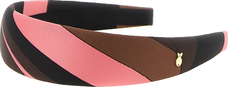 Emilio Pucci Multicolor Silk Headband