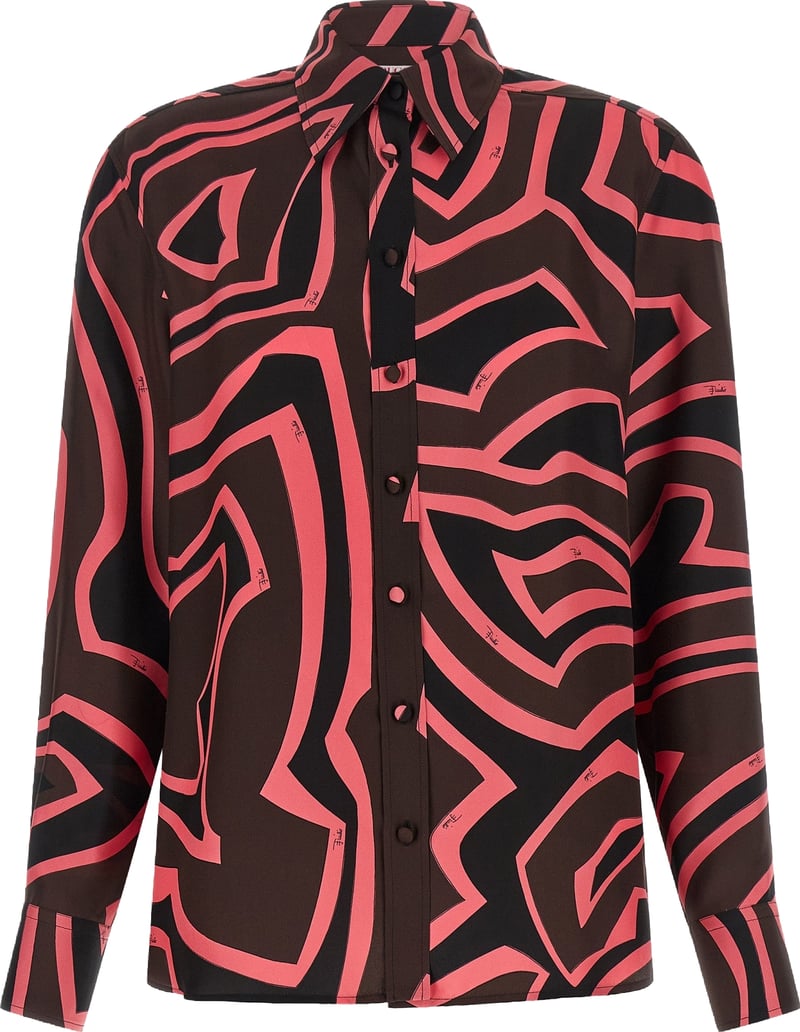Emilio Pucci Multicolor Silk Blouse