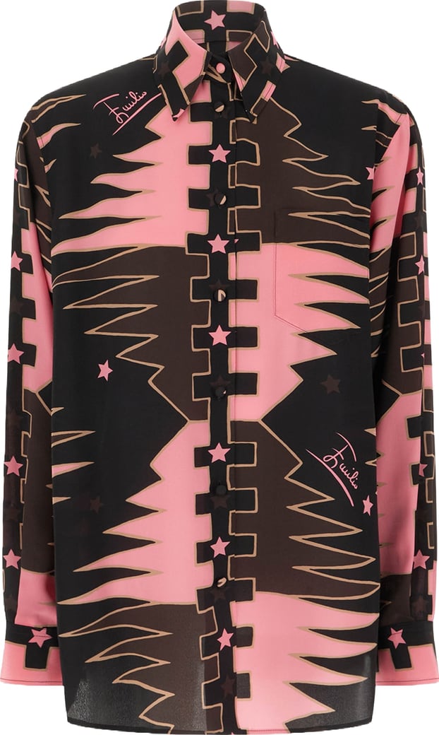 Emilio Pucci Printed silk shirt