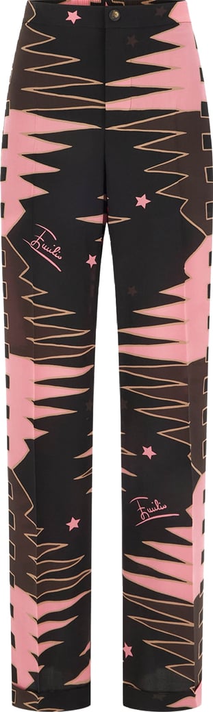 Emilio Pucci Printed silk pants