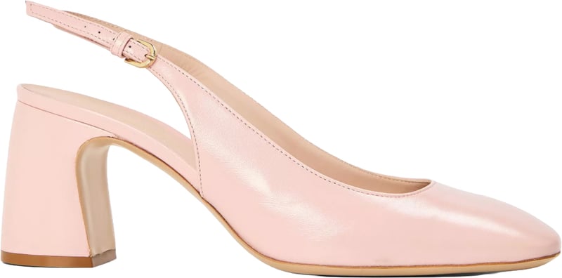 Patent Leather Slingback Pumps