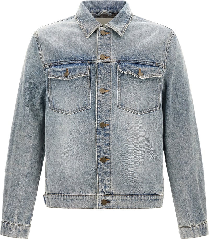 Entire Studios Blue Cotton Denim Jacket