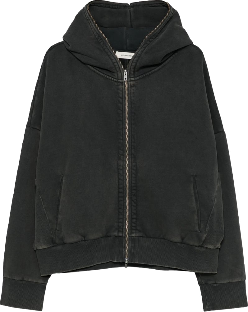 Entire Studios zip-up hoodie dark grey