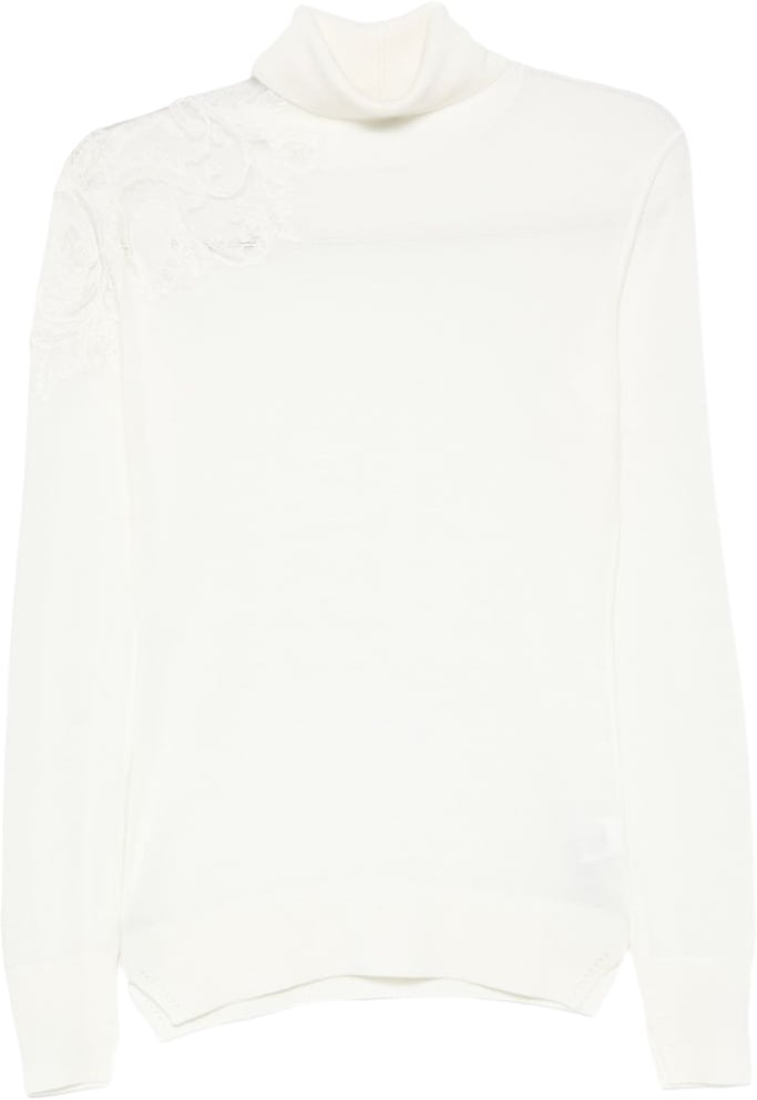Ermanno Scervino Wool Turtle-Neck Sweater