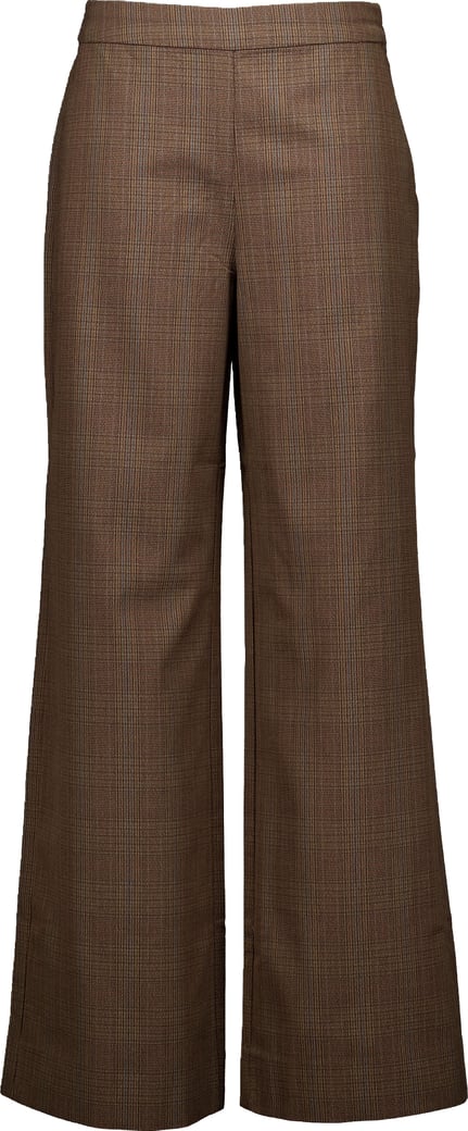 Essentiel Antwerp Wide Leg Pants Pantalons Bruin Kelline2