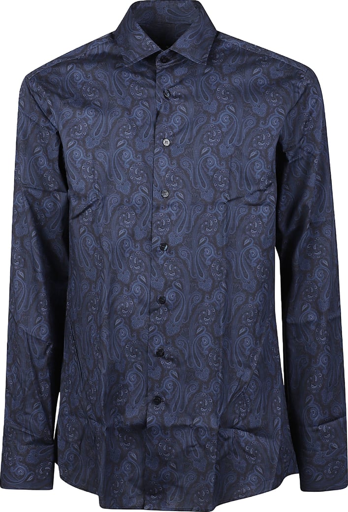 Long Sleeve Roma Shirt Blue