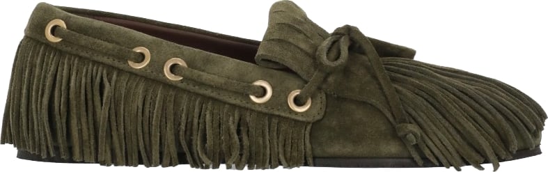 Flat Shoes Green